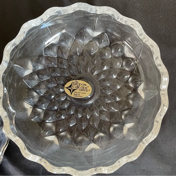 Medley Genuine Crystal Trinket Box-Vintage - Picture 4 of 7